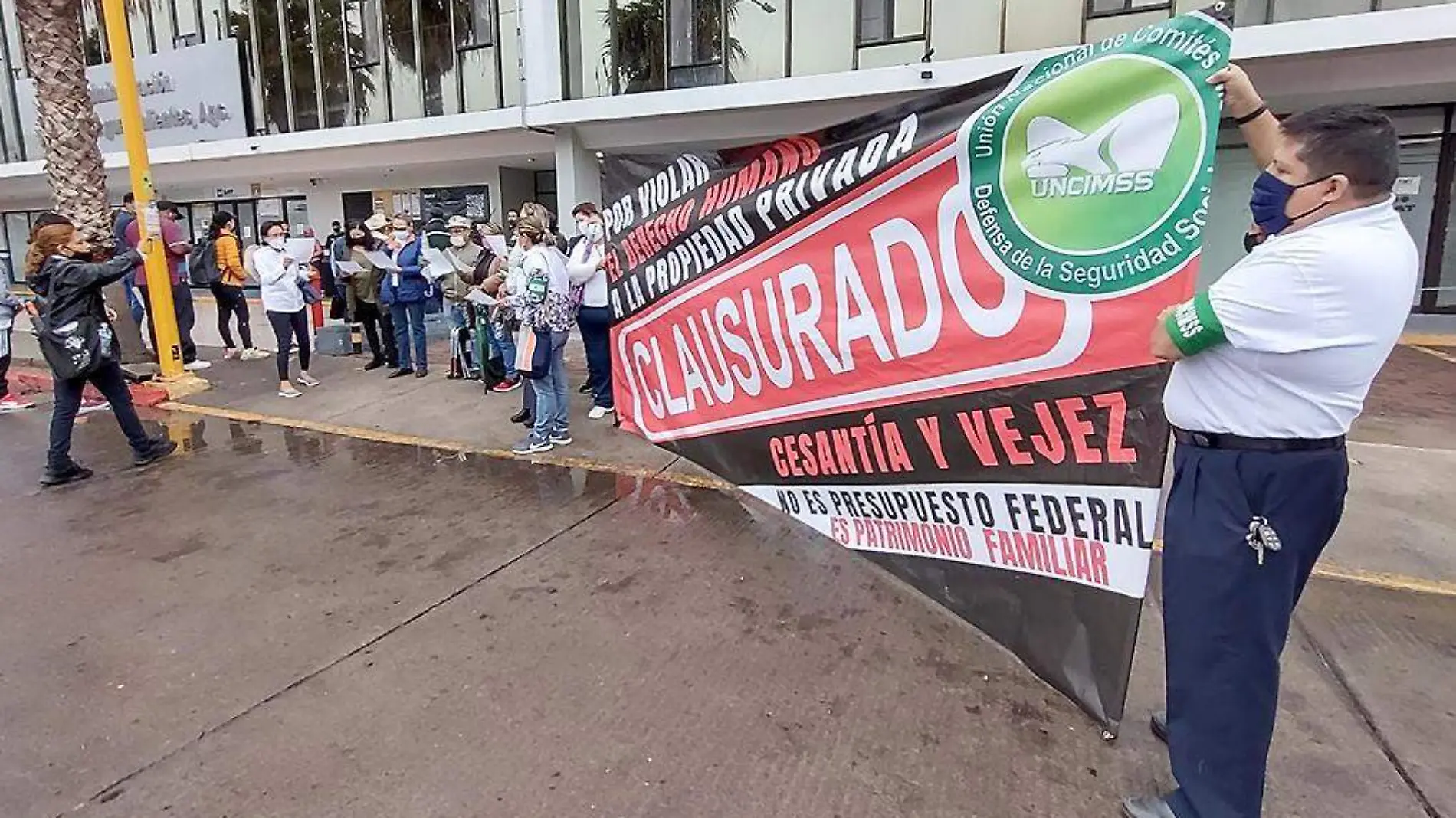 Manifestación de jubilados